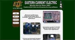 Desktop Screenshot of easterncurrentelectric.com